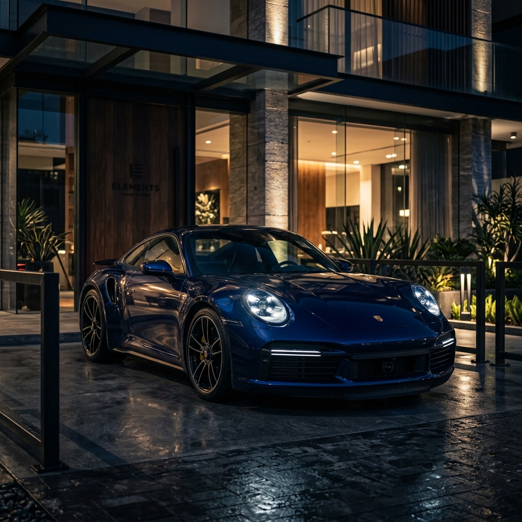 Carro esportivo premium